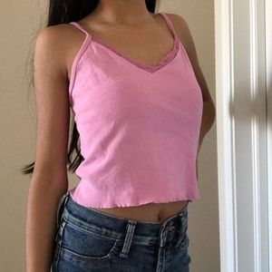 bubblegum pink brandy nicolette tank